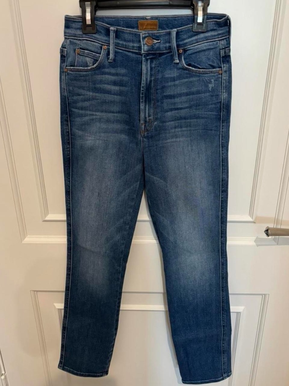 MOTHER dazzler slim straight jeans